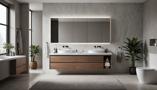 Découvrez les meubles de salle de bain tendance à adopter en 2025